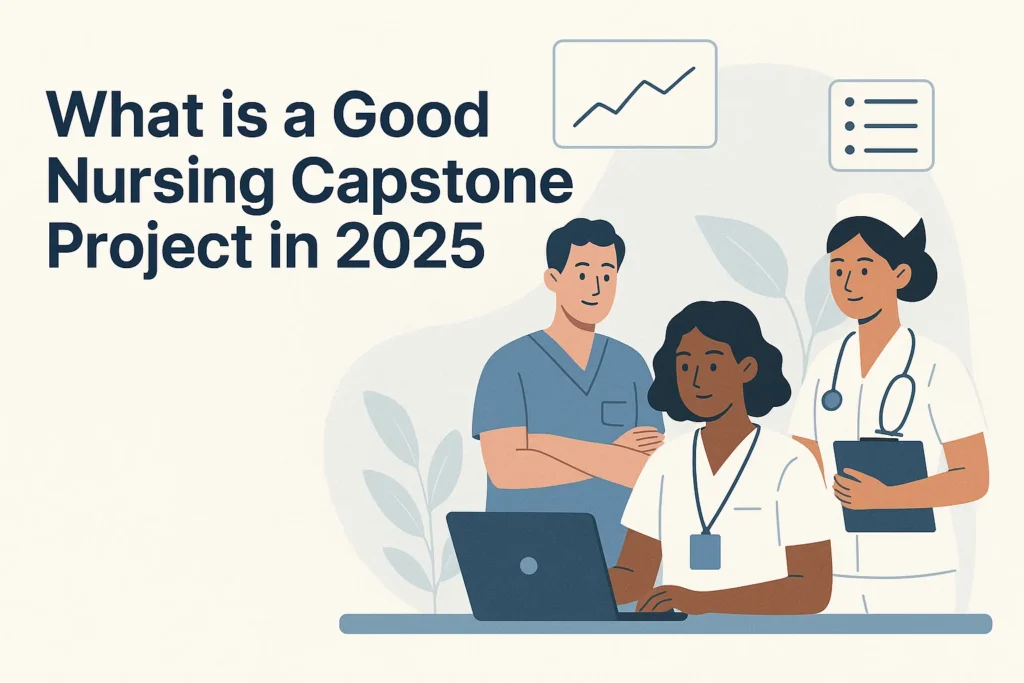 What is a good nursing capstone project in 2025