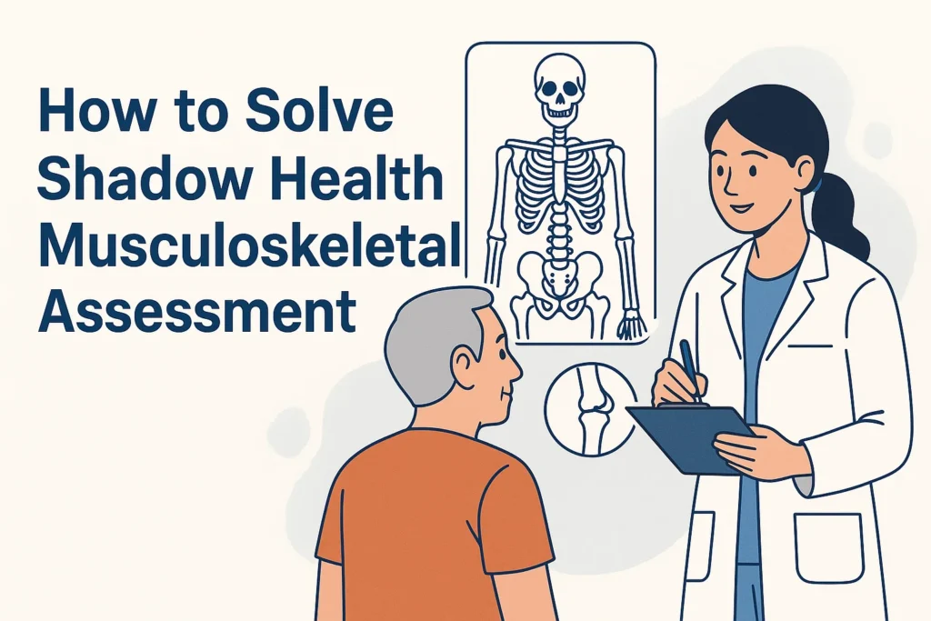 How to Solve Shadow Health Musculoskeletal Assessment