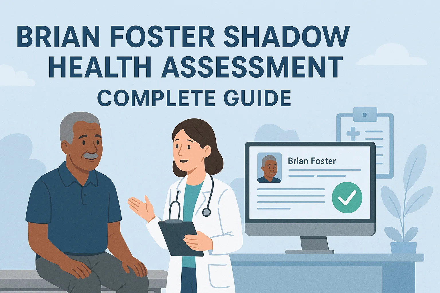 Brian Foster Shadow Health Assessment Complete Guide
