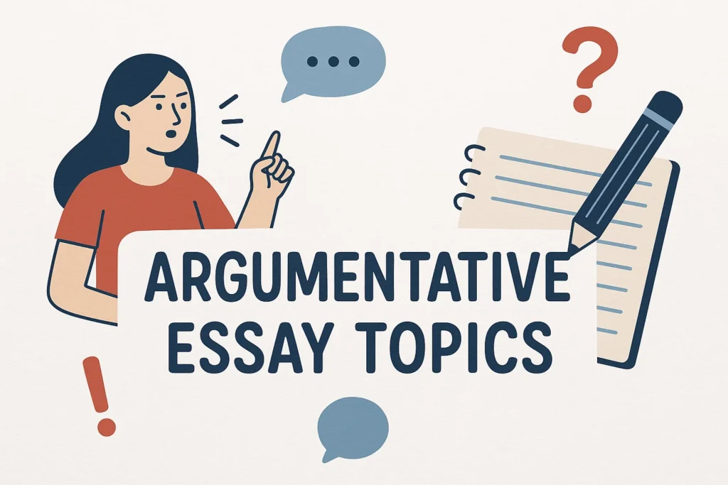 Best argumentative essay topics 2025